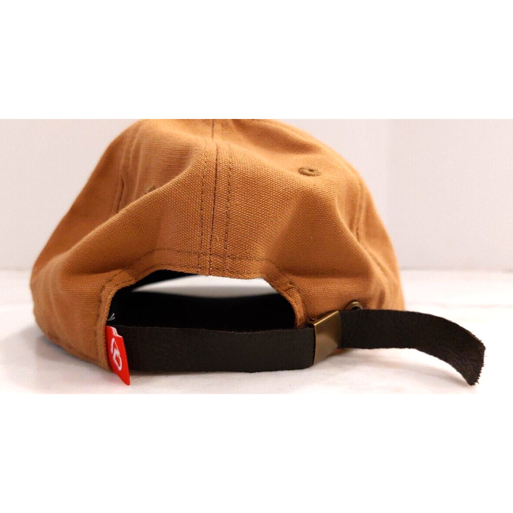 Magellan Outdoors and Shiner Bock Adjustable Hat Baseball Cap Brown Canvas - Picture 8 of 9